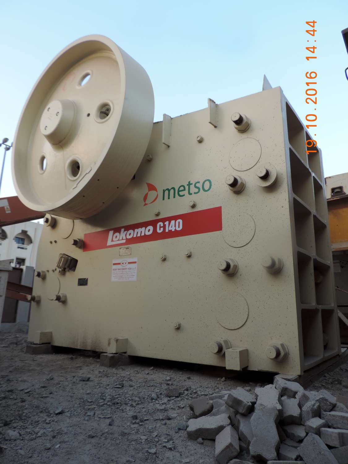 METSO LOKOMO C140 Jaw Crusher